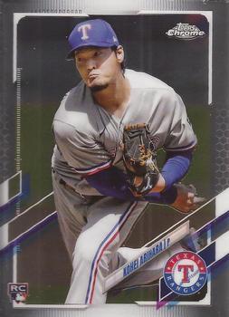 #USC68 Kohei Arihara - Texas Rangers - 2021 Topps Chrome Update Baseball