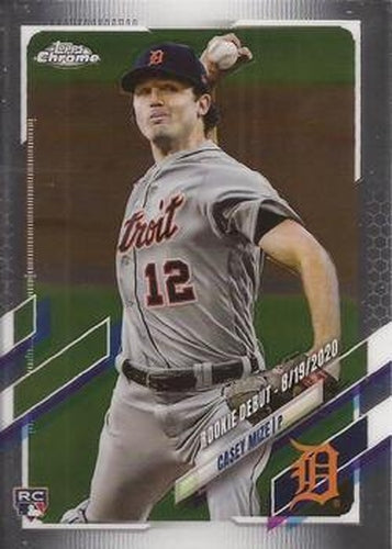 #USC73 Casey Mize - Detroit Tigers - 2021 Topps Chrome Update Baseball
