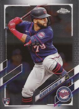 #USC80 Gilberto Celestino - Minnesota Twins - 2021 Topps Chrome Update Baseball