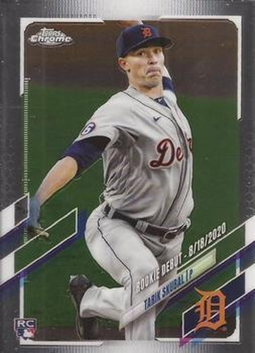 #USC82 Tarik Skubal - Detroit Tigers - 2021 Topps Chrome Update Baseball
