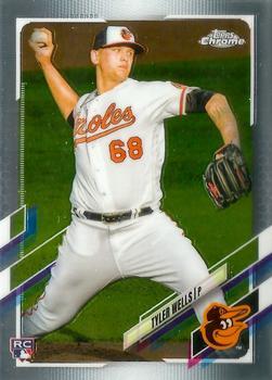 #USC83 Tyler Wells - Baltimore Orioles - 2021 Topps Chrome Update Baseball