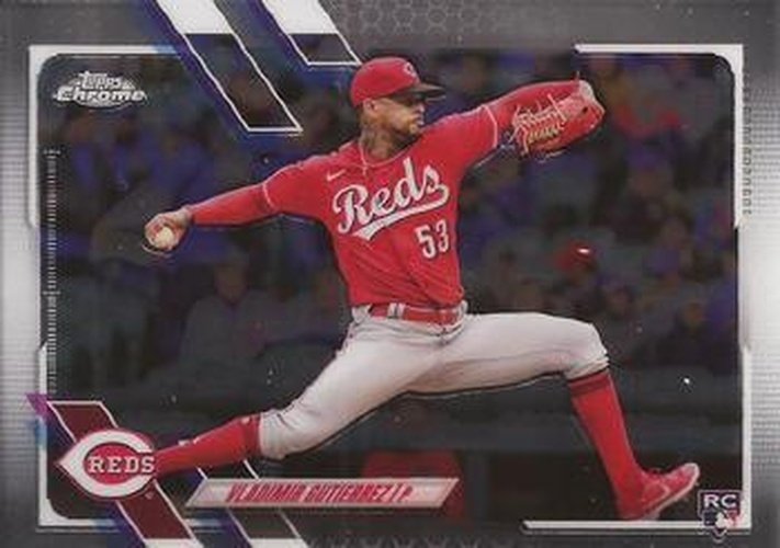 #USC84 Vladimir Gutierrez - Cincinnati Reds - 2021 Topps Chrome Update Baseball