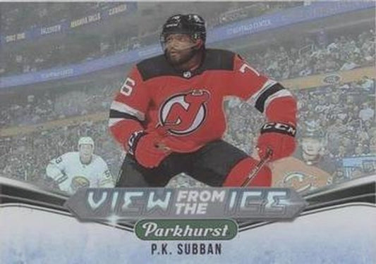 #V-7 P.K. Subban - New Jersey Devils - 2019-20 Parkhurst - View from the Ice Hockey