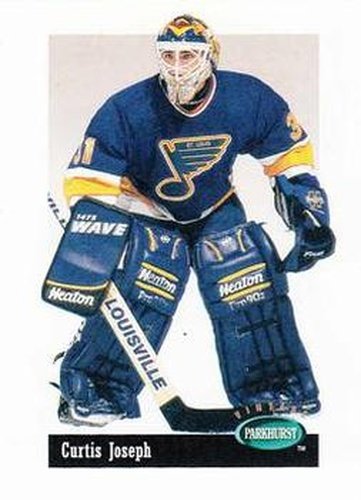#V17 Curtis Joseph - St. Louis Blues - 1994-95 Parkhurst Hockey - Vintage