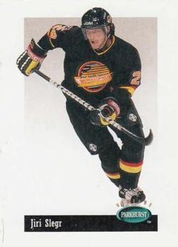 #V27 Jiri Slegr - Vancouver Canucks - 1994-95 Parkhurst Hockey - Vintage