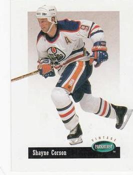 #V3 Shayne Corson - Edmonton Oilers - 1994-95 Parkhurst Hockey - Vintage