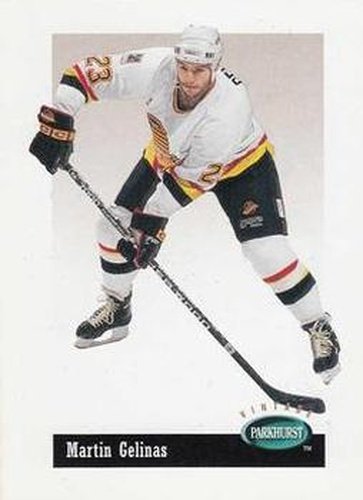 #V36 Martin Gelinas - Vancouver Canucks - 1994-95 Parkhurst Hockey - Vintage