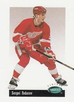 #V39 Sergei Fedorov - Detroit Red Wings - 1994-95 Parkhurst Hockey - Vintage