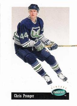 #V40 Chris Pronger - Hartford Whalers - 1994-95 Parkhurst Hockey - Vintage