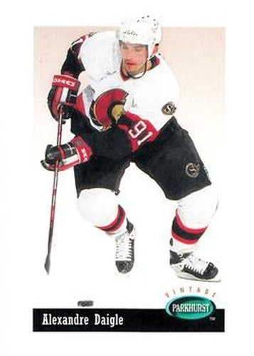 #V42 Alexandre Daigle - Ottawa Senators - 1994-95 Parkhurst Hockey - Vintage