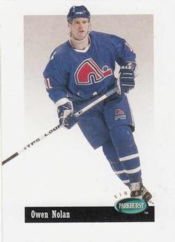 #V43 Owen Nolan - Quebec Nordiques - 1994-95 Parkhurst Hockey - Vintage