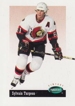 #V51 Sylvain Turgeon - Ottawa Senators - 1994-95 Parkhurst Hockey - Vintage