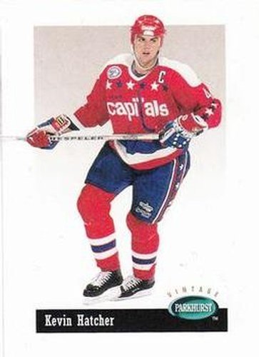 #V54 Kevin Hatcher - Washington Capitals - 1994-95 Parkhurst Hockey - Vintage