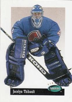 #V61 Jocelyn Thibault - Quebec Nordiques - 1994-95 Parkhurst Hockey - Vintage