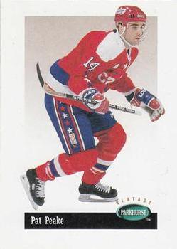 #V63 Pat Peake - Washington Capitals - 1994-95 Parkhurst Hockey - Vintage