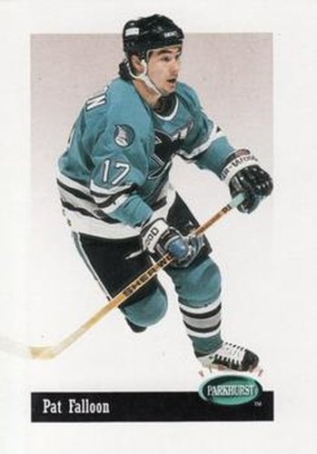 #V70 Pat Falloon - San Jose Sharks - 1994-95 Parkhurst Hockey - Vintage