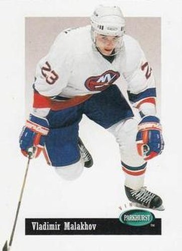 #V77 Vladimir Malakhov - New York Islanders - 1994-95 Parkhurst Hockey - Vintage
