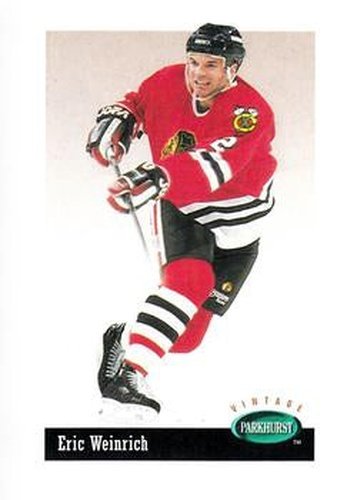 #V83 Eric Weinrich - Chicago Blackhawks - 1994-95 Parkhurst Hockey - Vintage