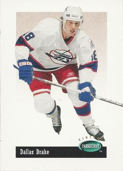 #V90 Dallas Drake - Winnipeg Jets - 1994-95 Parkhurst Hockey - Vintage