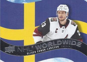 #WW-19 Oliver Ekman-Larsson - Arizona Coyotes - 2020-21 Upper Deck - NHL Worldwide Hockey