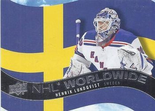 #WW-23 Henrik Lundqvist - New York Rangers - 2020-21 Upper Deck - NHL Worldwide Hockey