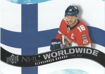#WW-27 Aleksander Barkov - Florida Panthers - 2020-21 Upper Deck - NHL Worldwide Hockey