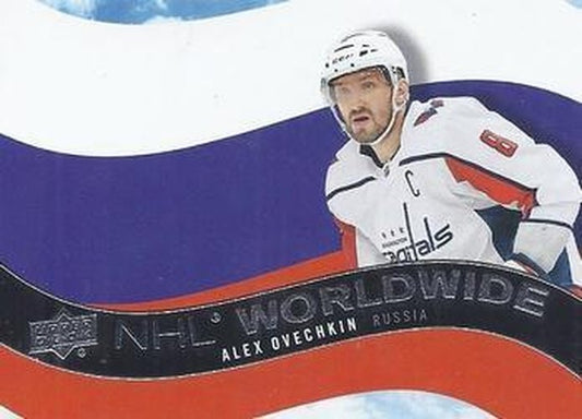 #WW-6 Alex Ovechkin - Washington Capitals - 2020-21 Upper Deck - NHL Worldwide Hockey