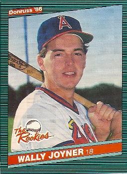 #1 Wally Joyner - California Angels - 1986 Donruss The Rookies Baseball