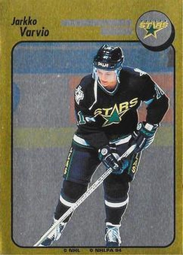 #265 Jarkko Varvio - Dallas Stars - 1994-95 Panini Hockey Stickers