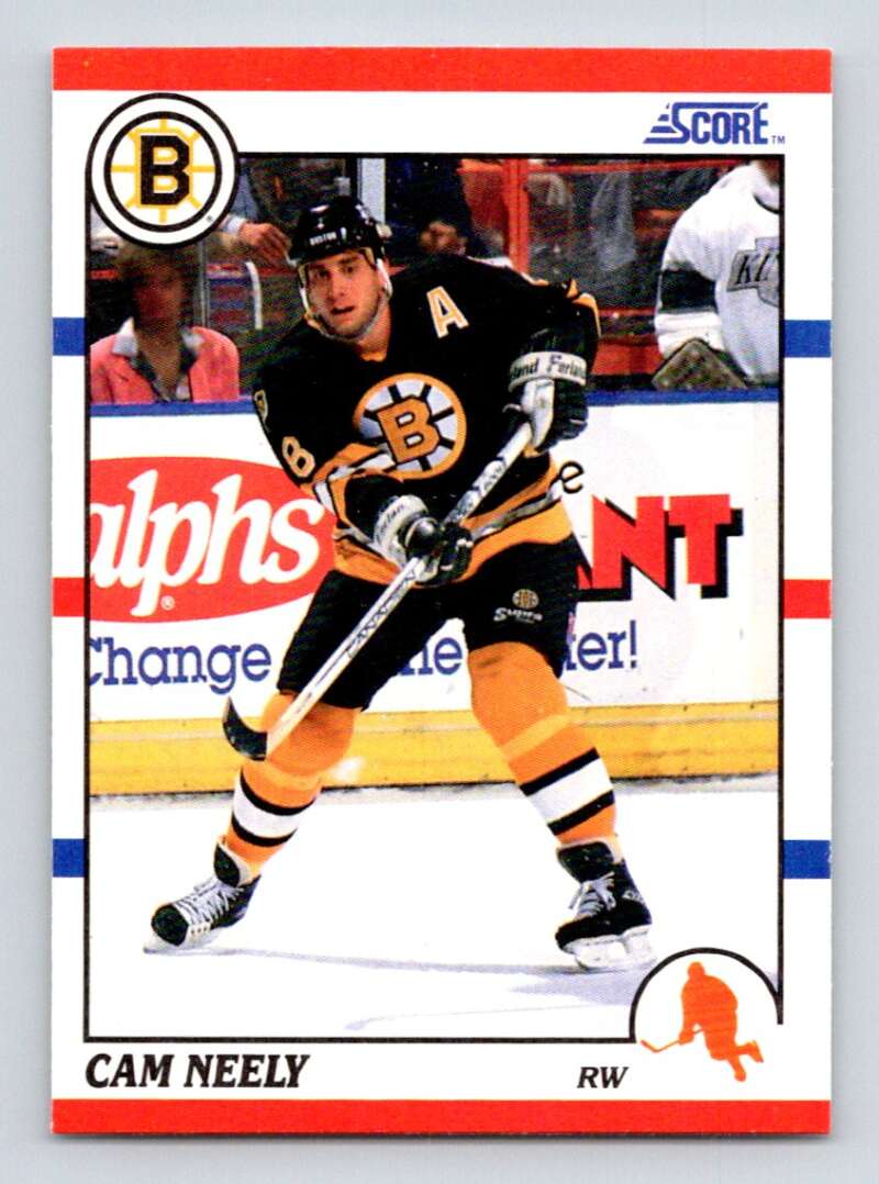 #4 Cam Neely - Boston Bruins - 1990-91 Score American Card