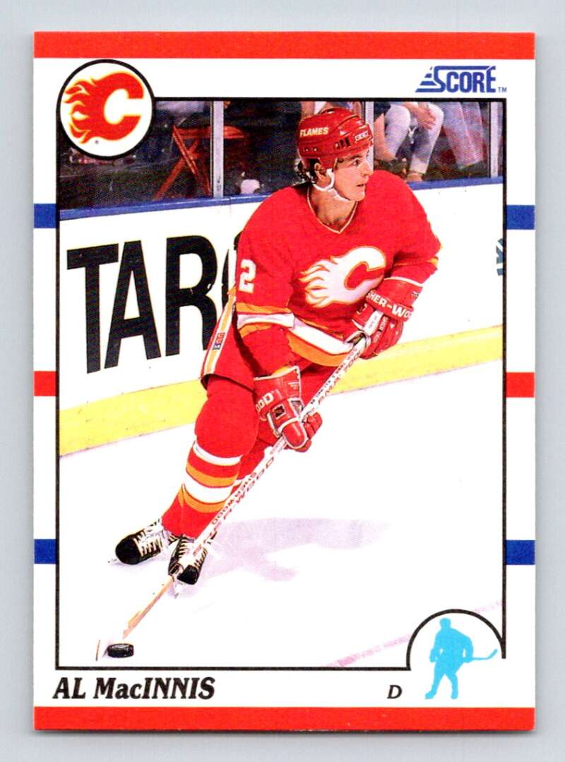 #5 Al MacInnis - Calgary Flames - 1990-91 Score American Card