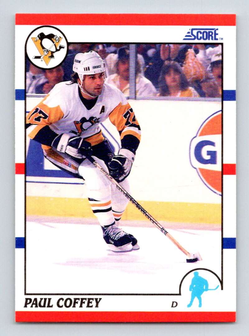 #6 Paul Coffey - Pittsburgh Penguins - 1990-91 Score American Card