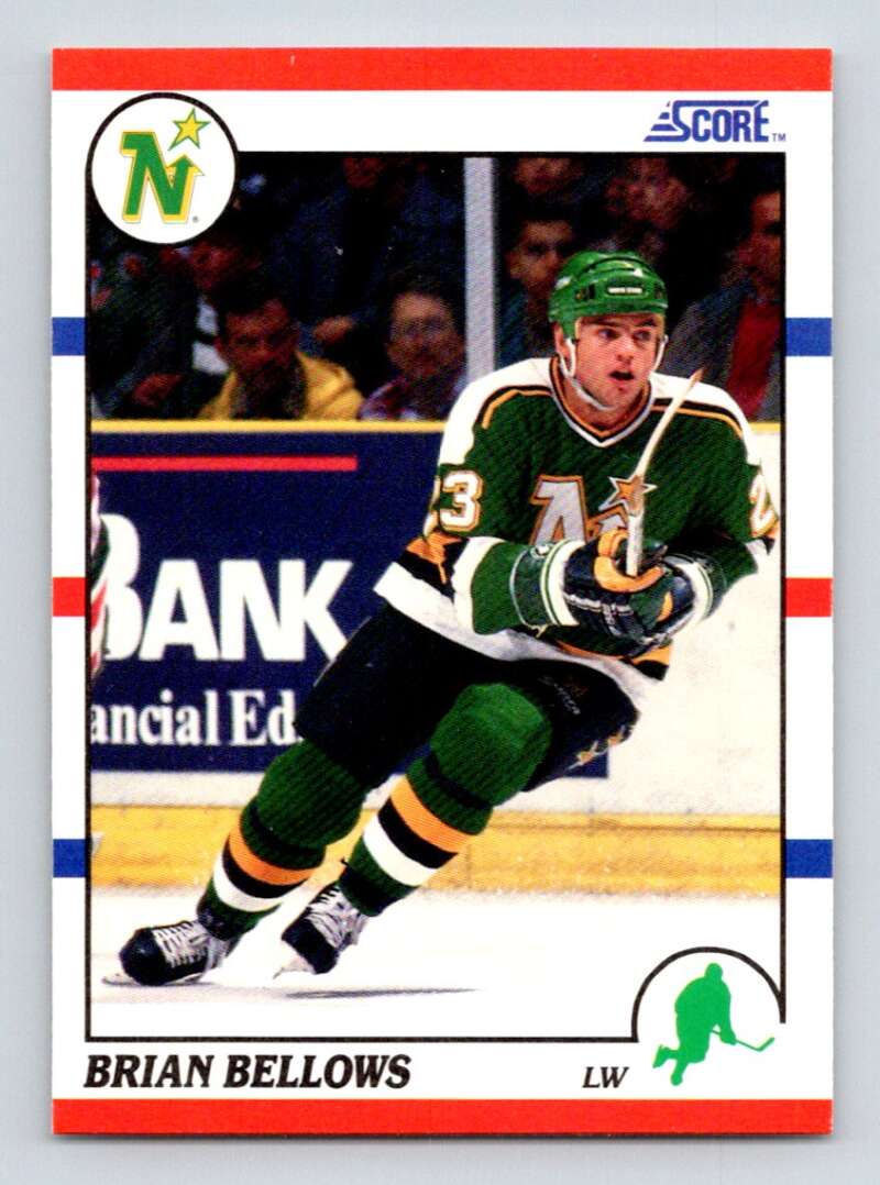 #7 Brian Bellows - Minnesota North Stars - 1990-91 Score American Hockey