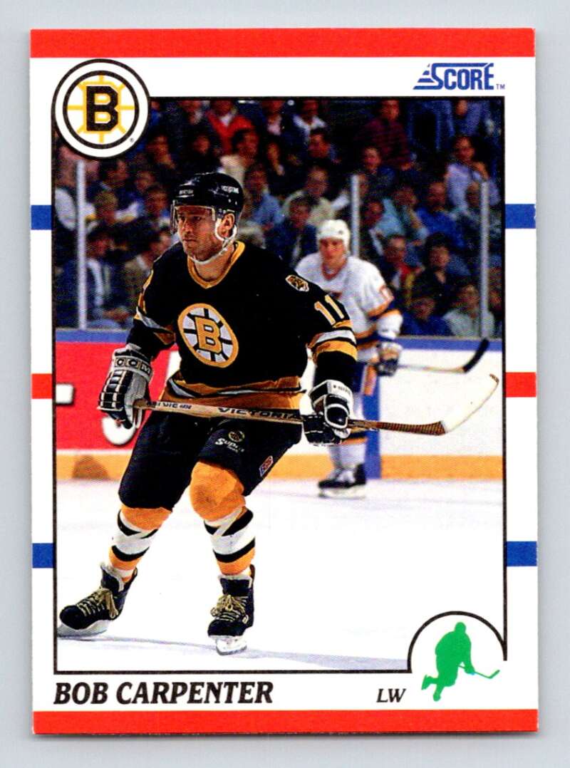 #16 Bob Carpenter - Boston Bruins - 1990-91 Score American Card