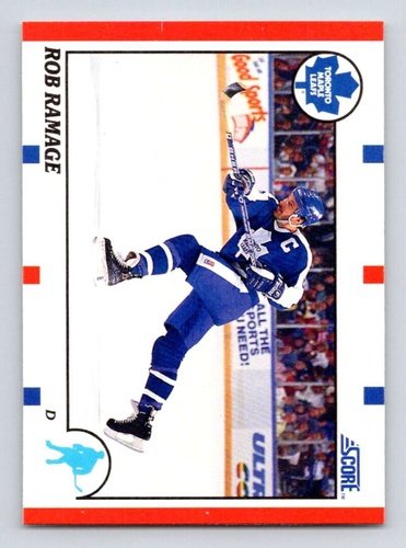 #36 Rob Ramage - Toronto Maple Leafs - 1990-91 Score American Hockey