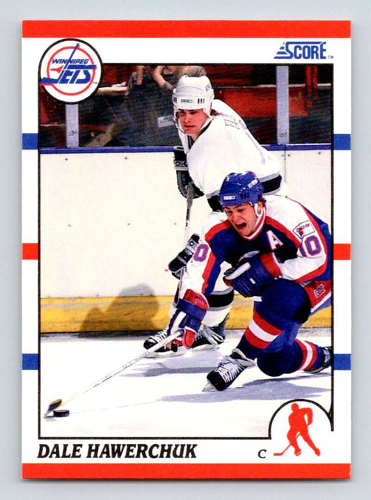 #50 Dale Hawerchuk - Winnipeg Jets - 1990-91 Score American Hockey