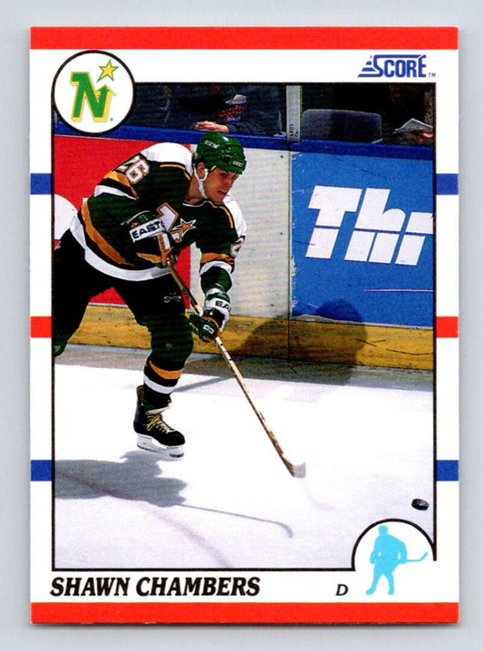 #57 Shawn Chambers - Minnesota North Stars - 1990-91 Score American Hockey