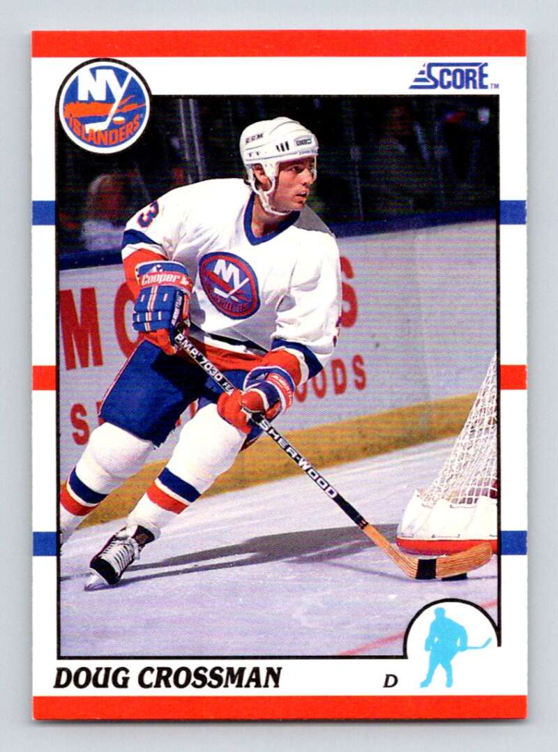 #59 Doug Crossman - New York Islanders - 1990-91 Score American Hockey