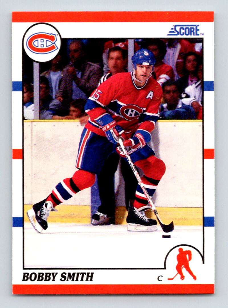 #61 Bobby Smith - Montreal Canadiens - 1990-91 Score American Hockey