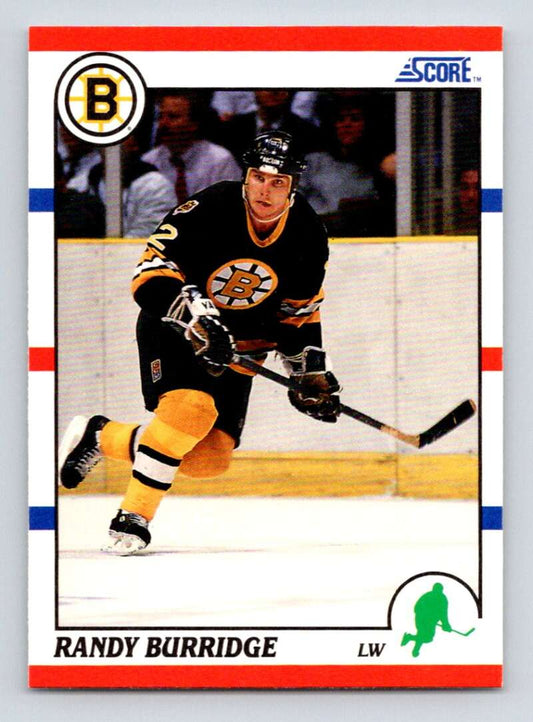 #72 Randy Burridge - Boston Bruins - 1990-91 Score American Hockey