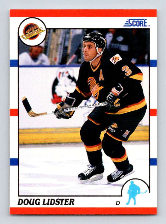 #73 Doug Lidster - Vancouver Canucks - 1990-91 Score American Hockey