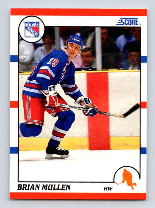 #84 Brian Mullen - New York Rangers - 1990-91 Score American Hockey
