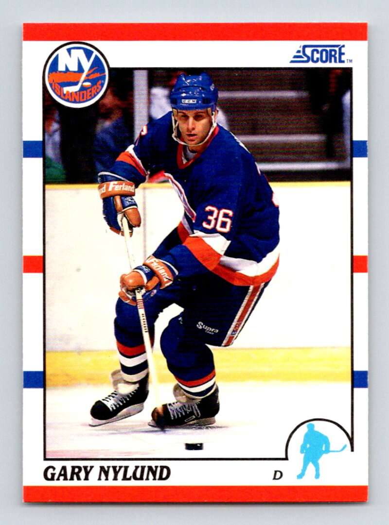 #86 Gary Nylund - New York Islanders - 1990-91 Score American Hockey