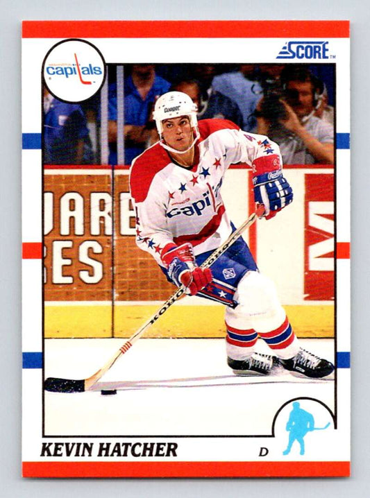 #90 Kevin Hatcher- Washington Capitals - 1990-91 Score American Hockey