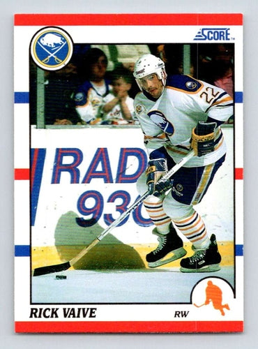 #103 Rick Vaive - Buffalo Sabres - 1990-91 Score American Hockey