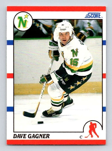 #108 Dave Gagner - Minnesota North Stars - 1990-91 Score American Hockey