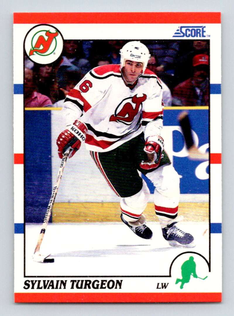 #116 Sylvain Turgeon - New Jersey Devils - 1990-91 Score American Hockey