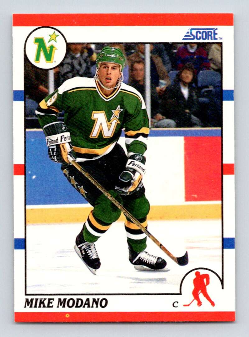 #120 Mike Modano - Minnesota North Stars RC - 1990-91 Score American Card