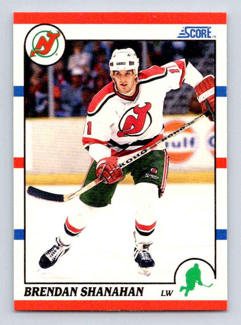 #146 Brendan Shanahan - New Jersey Devils - 1990-91 Score American Hockey