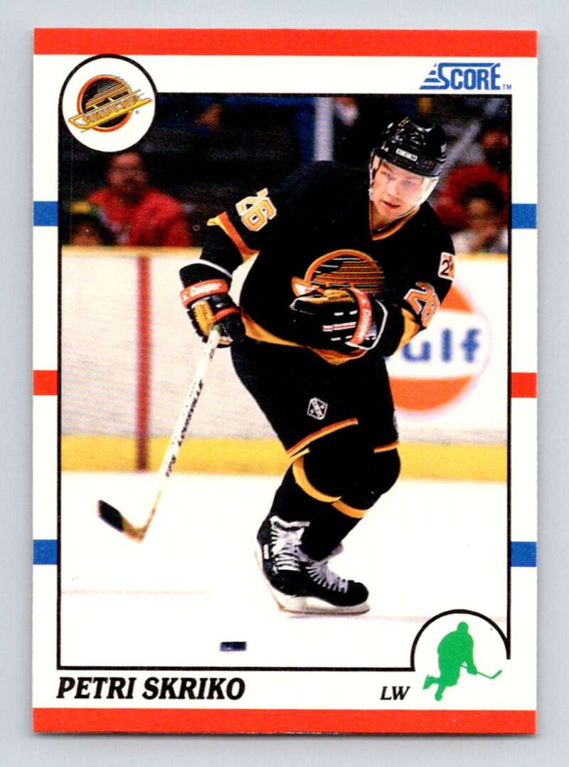 #154 Petri Skriko - Vancouver Canucks - 1990-91 Score American Hockey